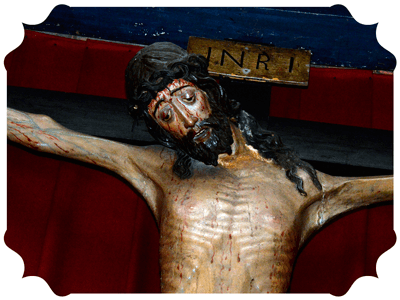 Viacrucis santo cristo cruz quemada cofradia sepulcro leon